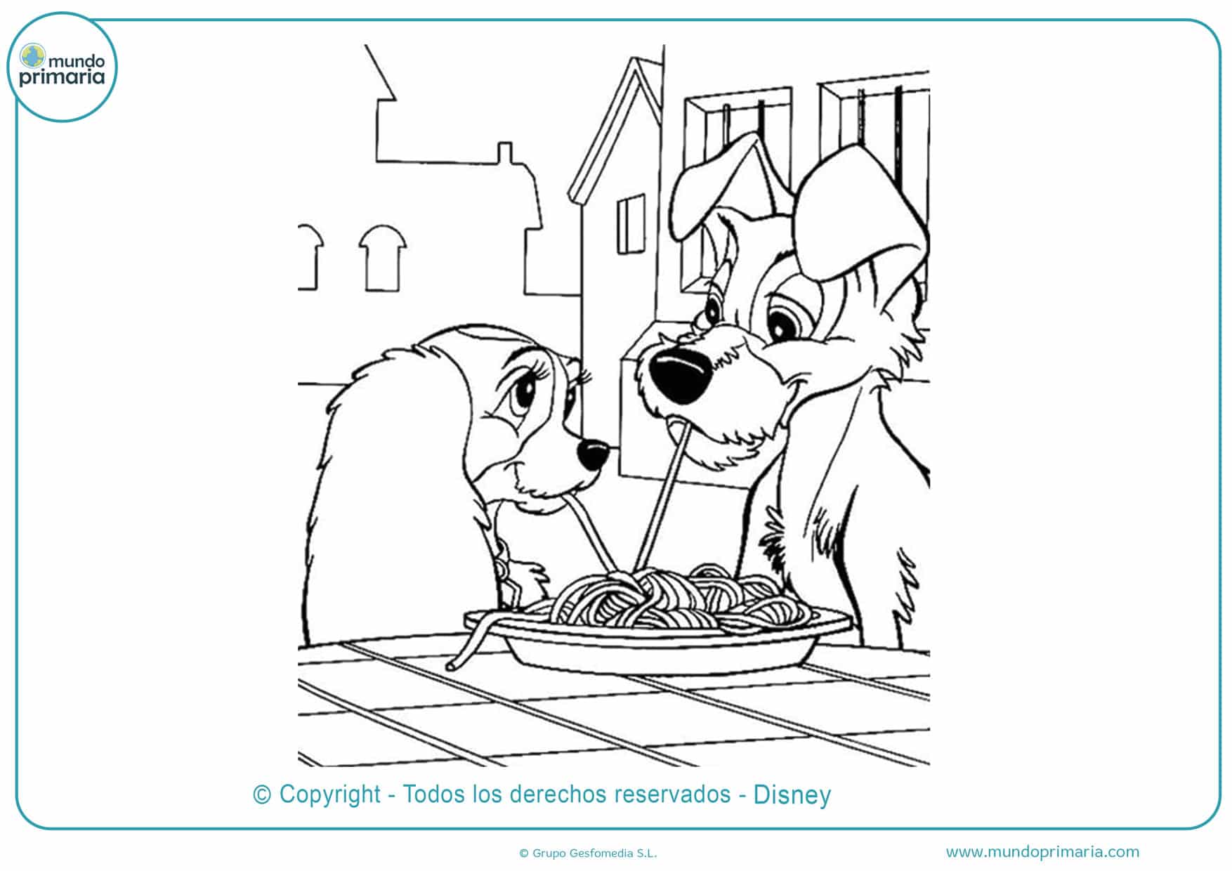 Dibujos de disney para Colorear - Mundo Primaria