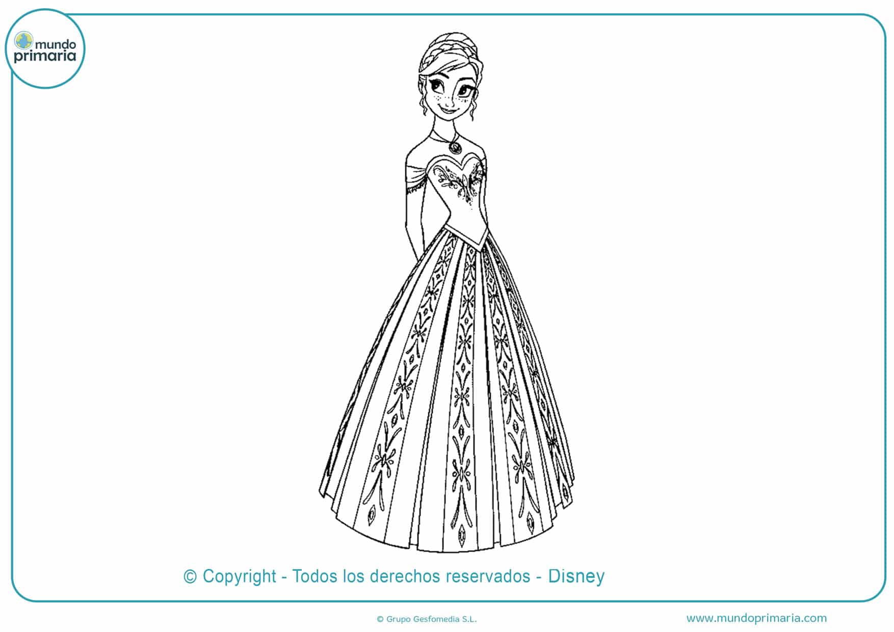 Dibujos De Frozen Para Colorear Olaf Ana Elsa 
