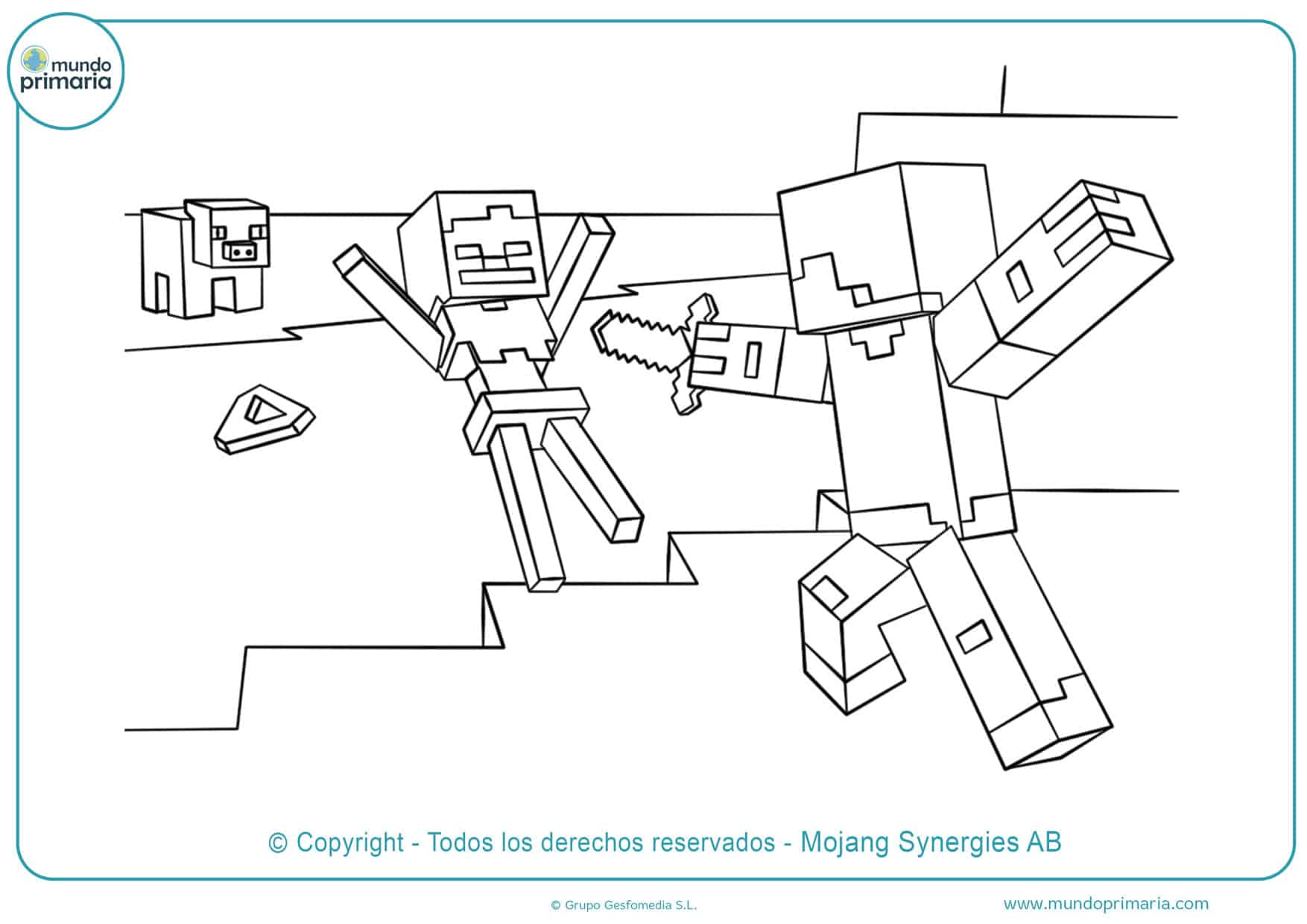Dibujos De Minecraft Para Colorear Imprimir Y Descargar Dibujos De Minecraft Para Colorear Imprimir Y Descargar