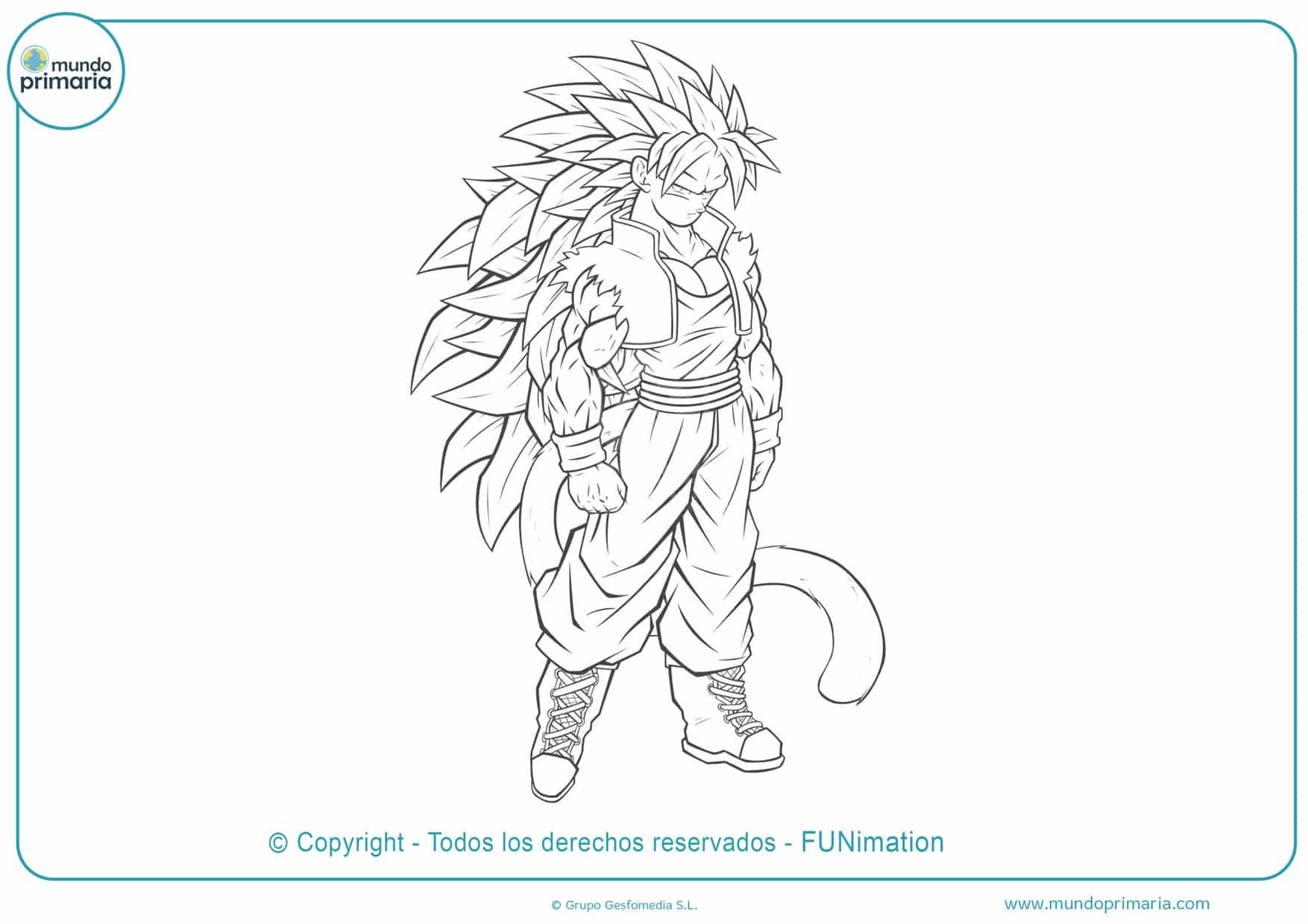 ▷ Dibujos de Goku y Son Goku para Colorear 【Listos para Imprimir】 ▷ Dibujos de Goku y Son Goku para Colorear 【Listos para Imprimir】