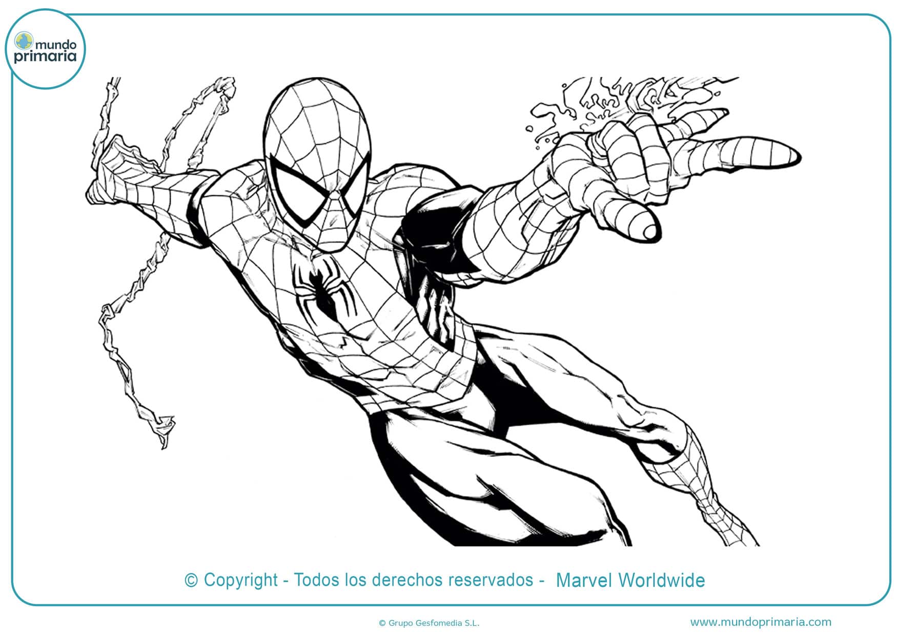 dibujos de the amazing spiderman para colorear