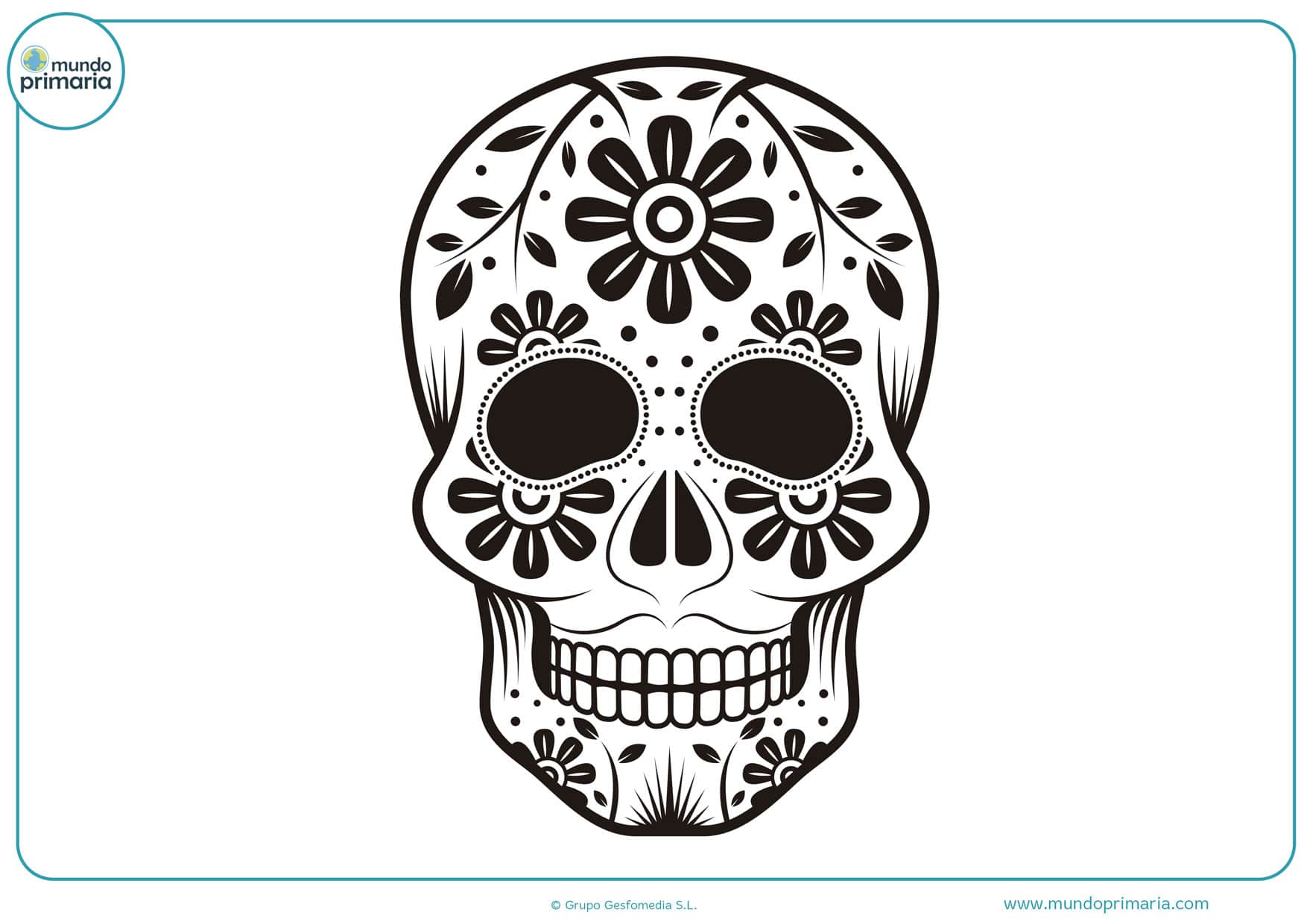 dibujos de calaveras del día de los muertos