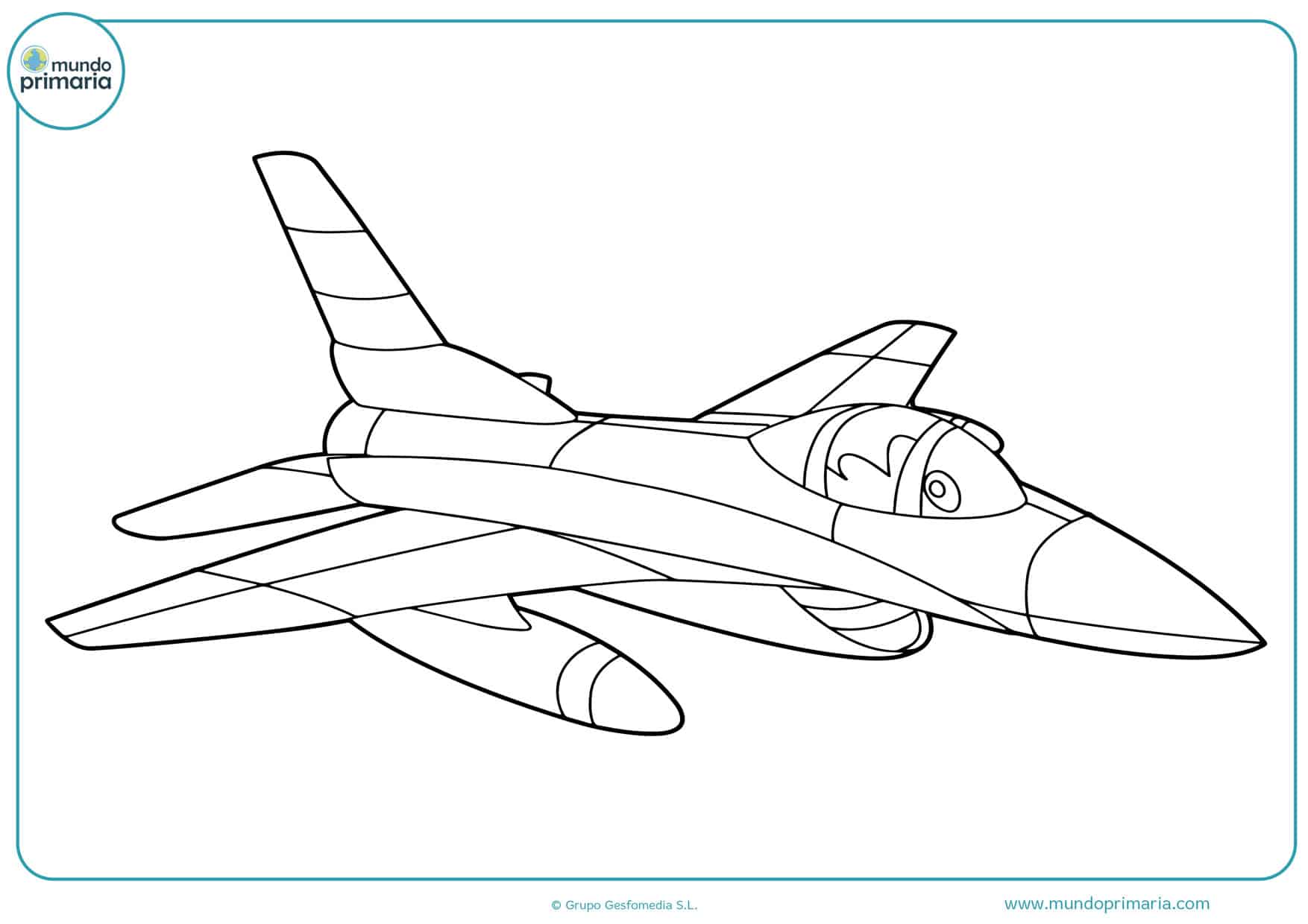 dibujos para colorear aviones equipo de rescate