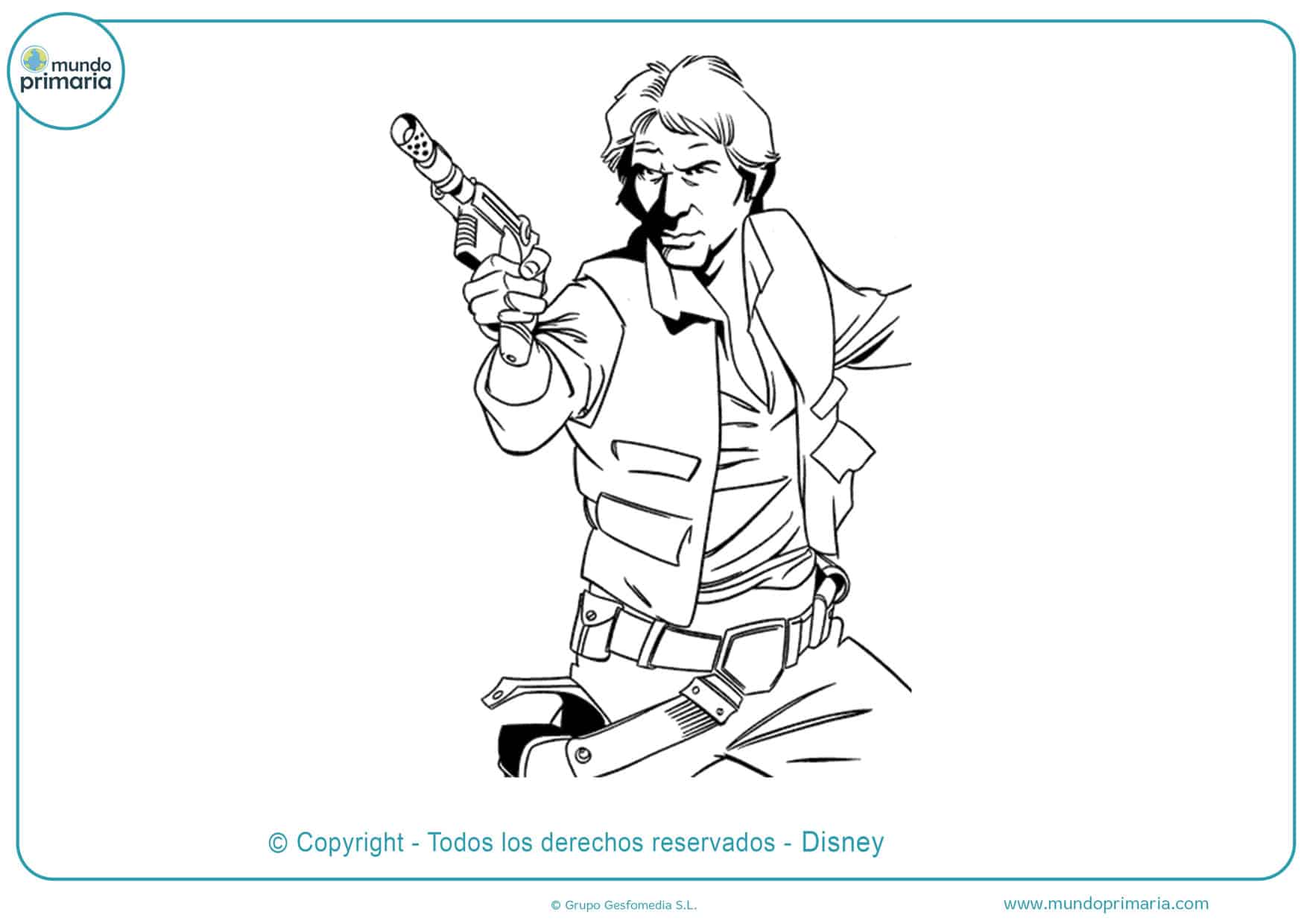 dibujos para colorear star wars el despertar de la fuerza