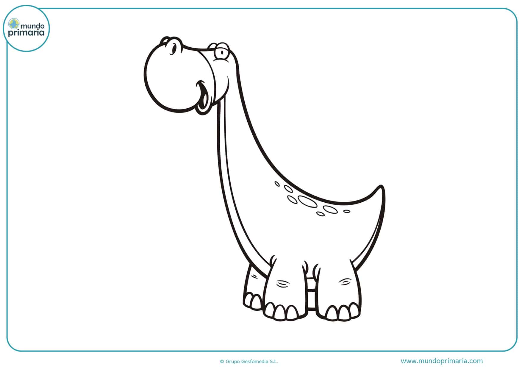 dibujos de dinosaurios para colorear e imprimir gratis