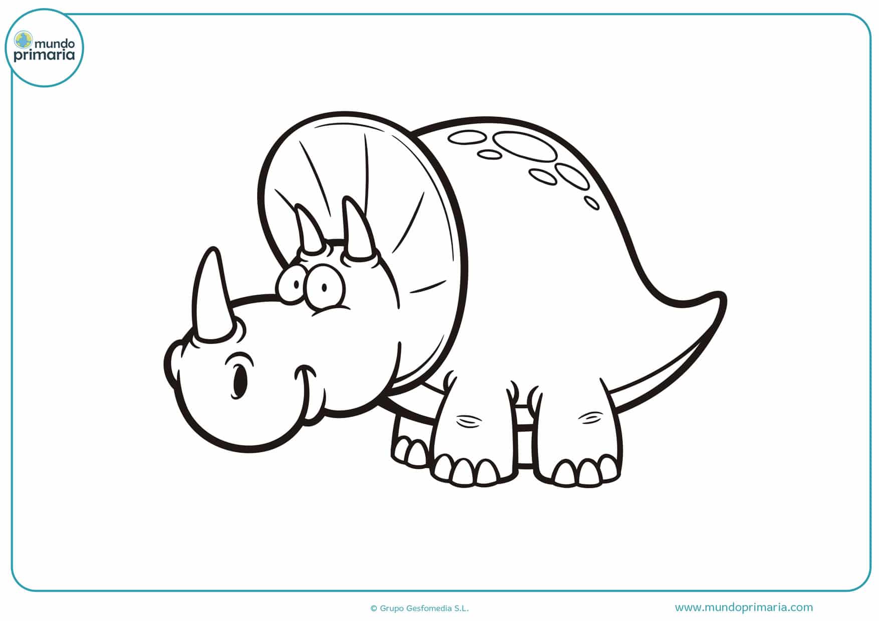 dibujos de dinosaurios para colorear online