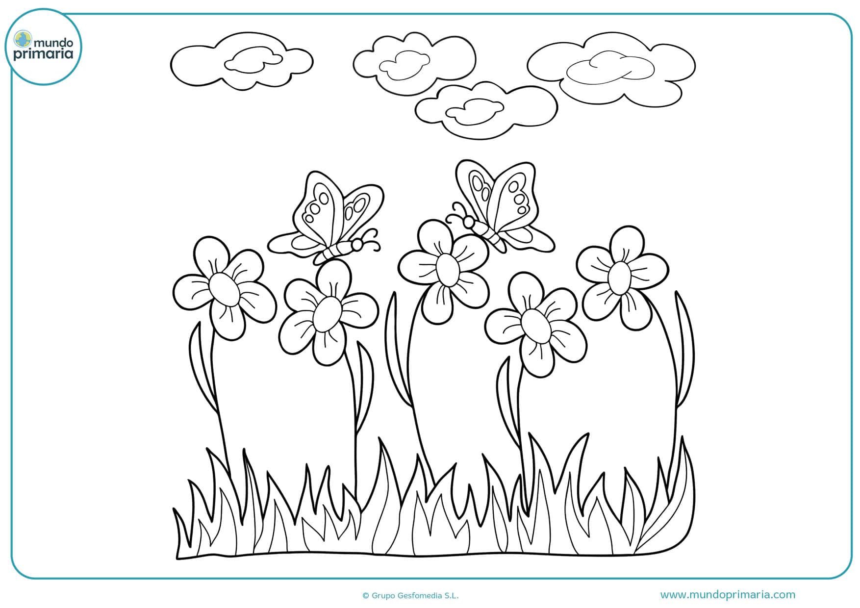 dibujos de flores para colorear difíciles