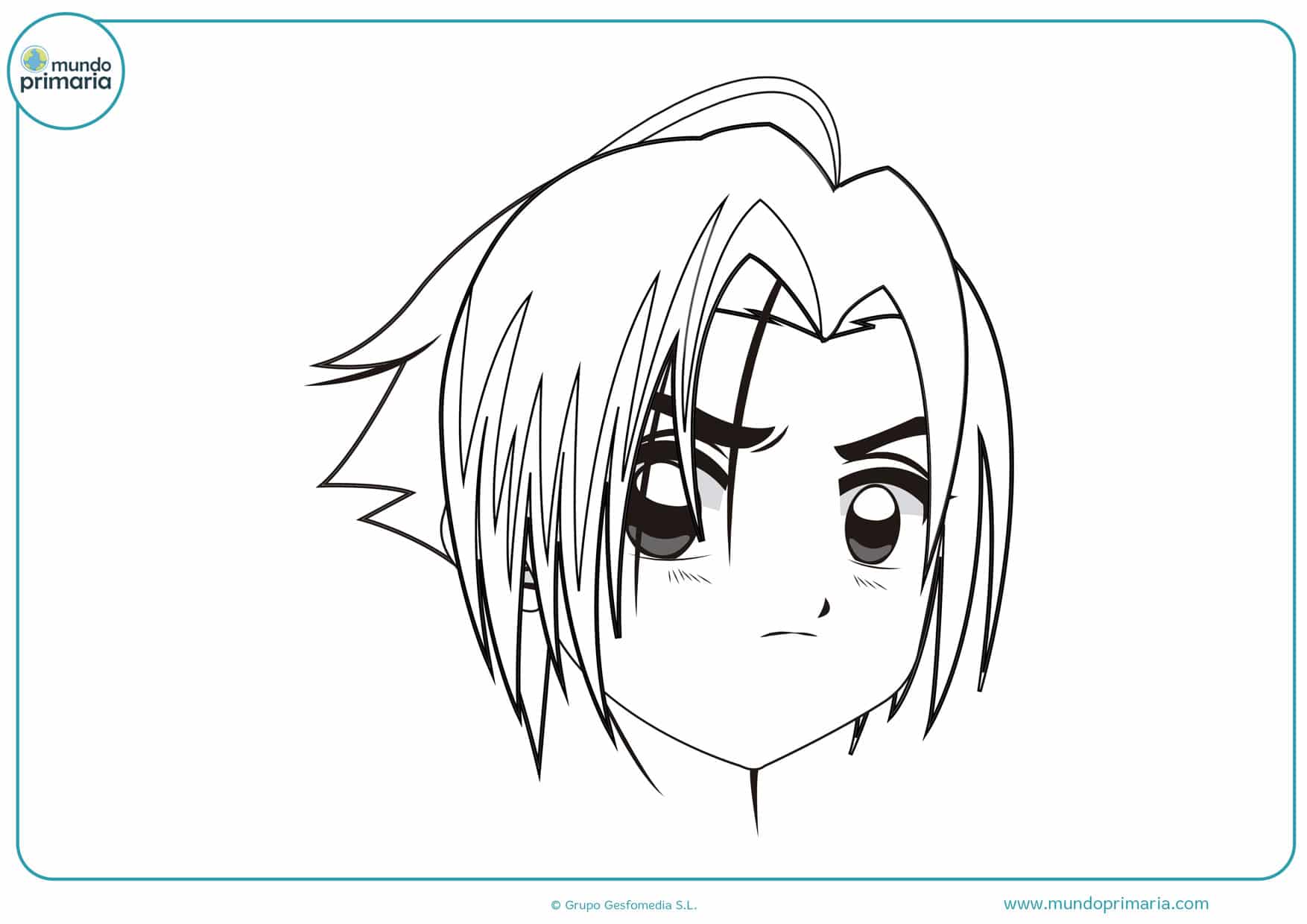 ▷ Dibujos Manga y Anime para Colorear ◁ Imprimir Gratis