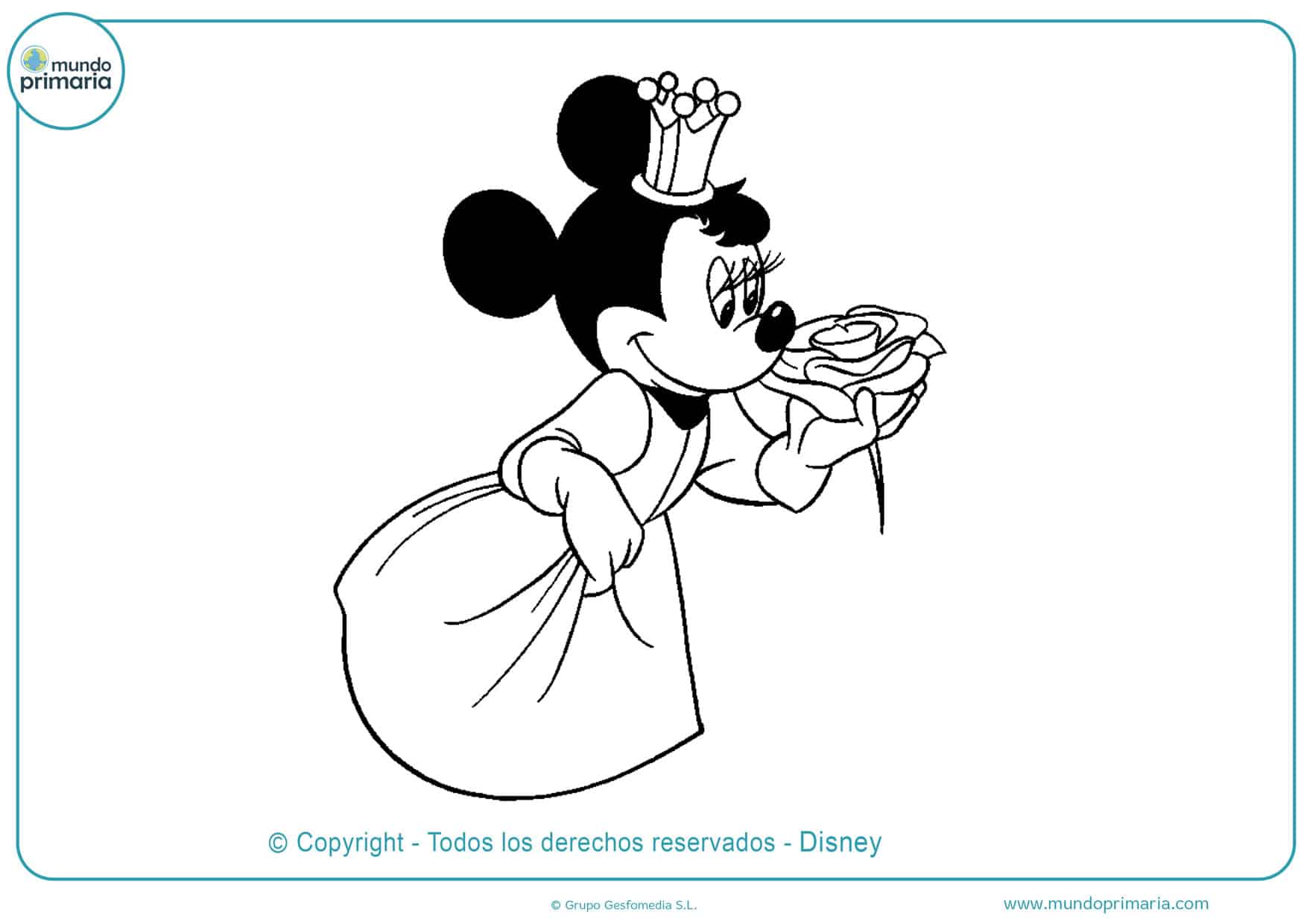 Featured image of post Dibujos De Mimi Y Mickey Para Colorear Hay muchos much simos personajes de disney