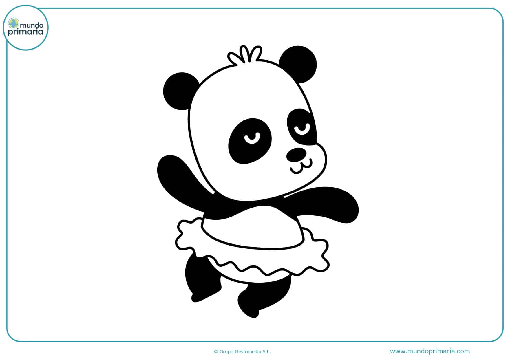 Featured image of post Dibujos De Pandas Para Colorear