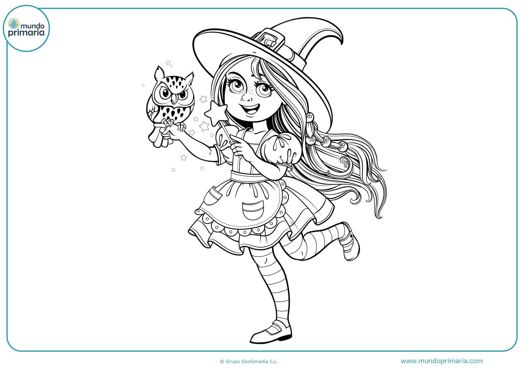 Dibujos de Magos y Brujas para Colorear por Arte de Magia Dibujos de Magos y Brujas para Colorear por Arte de Magia