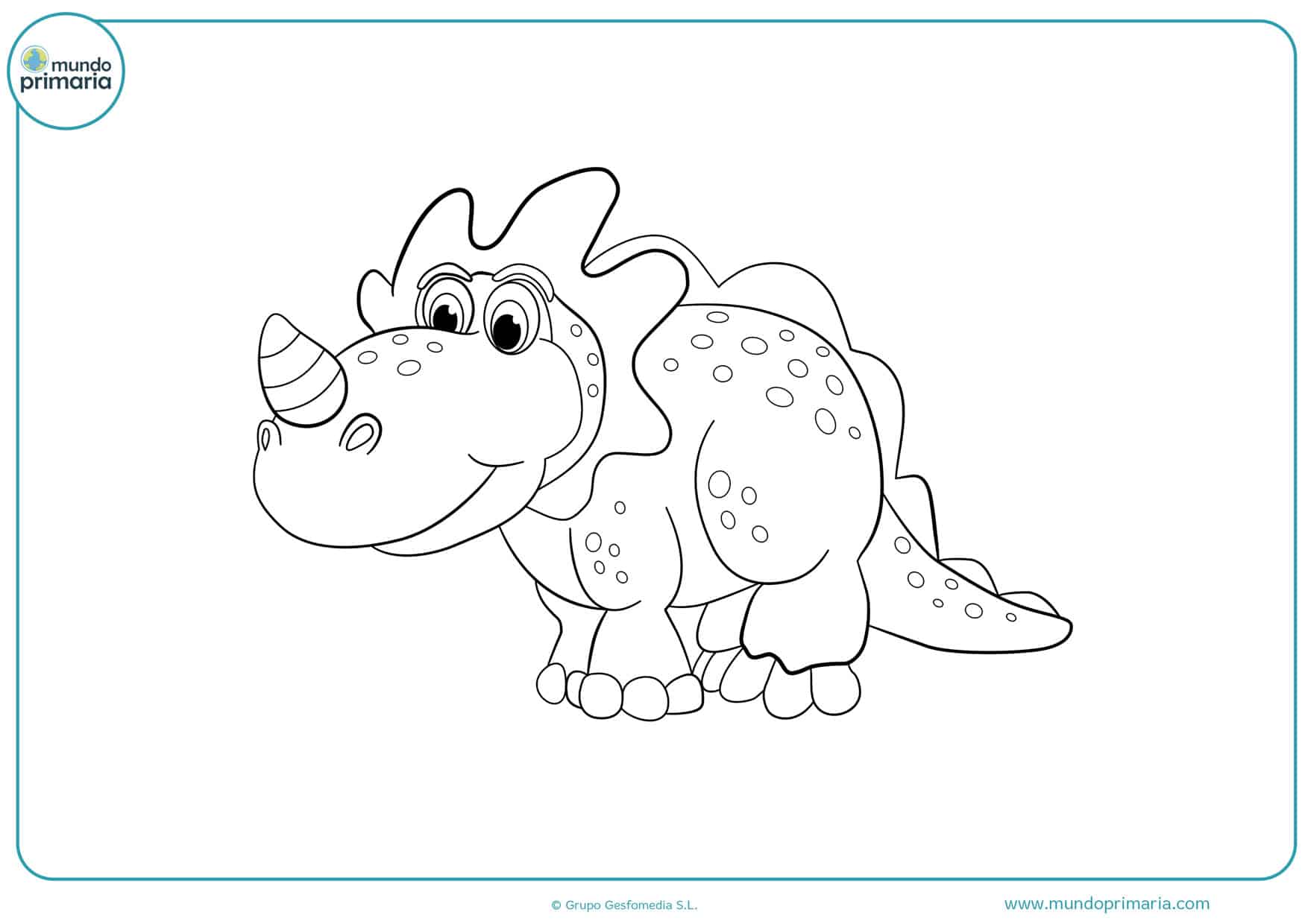 dibujos para colorear de dinosaurios gratis