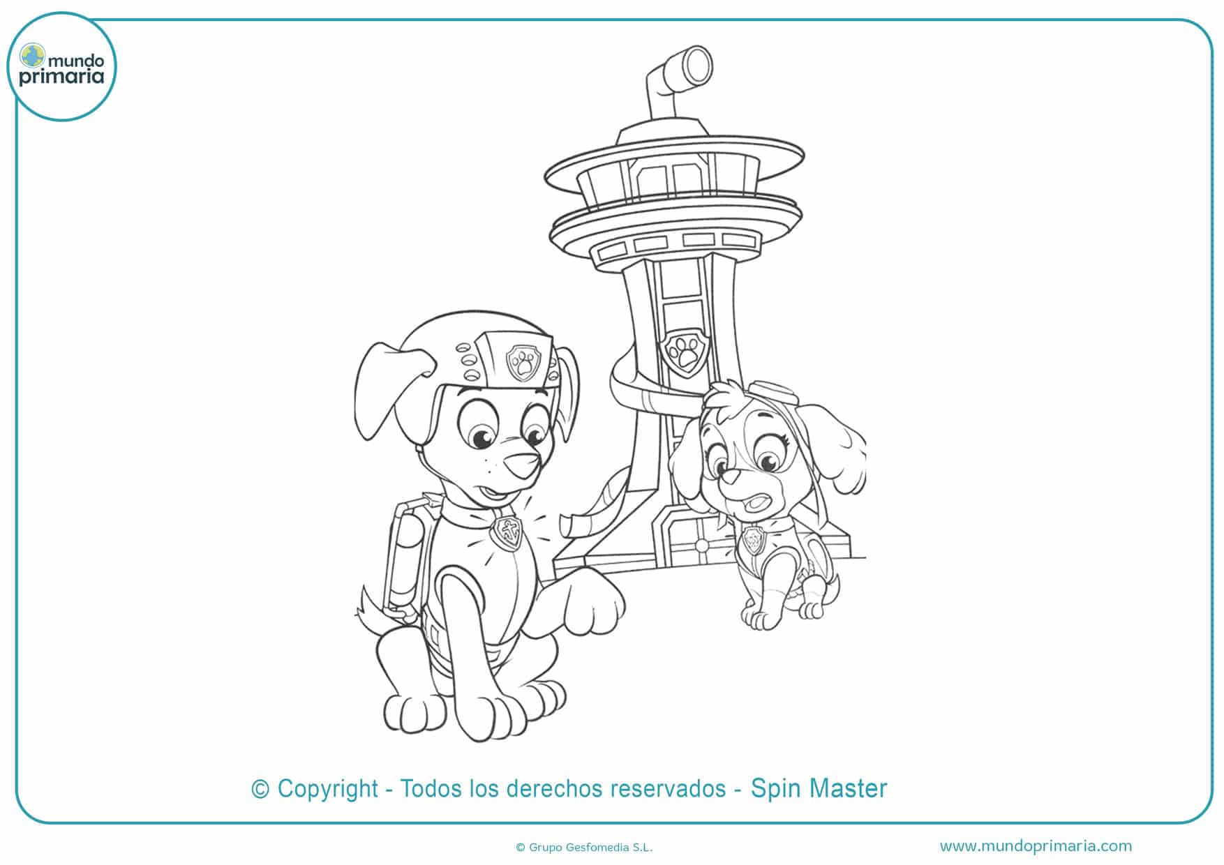 ▷ Dibujos de la Patrulla Canina para Colorear (Imprimir Gratis) ▷ Dibujos de la Patrulla Canina para Colorear (Imprimir Gratis)