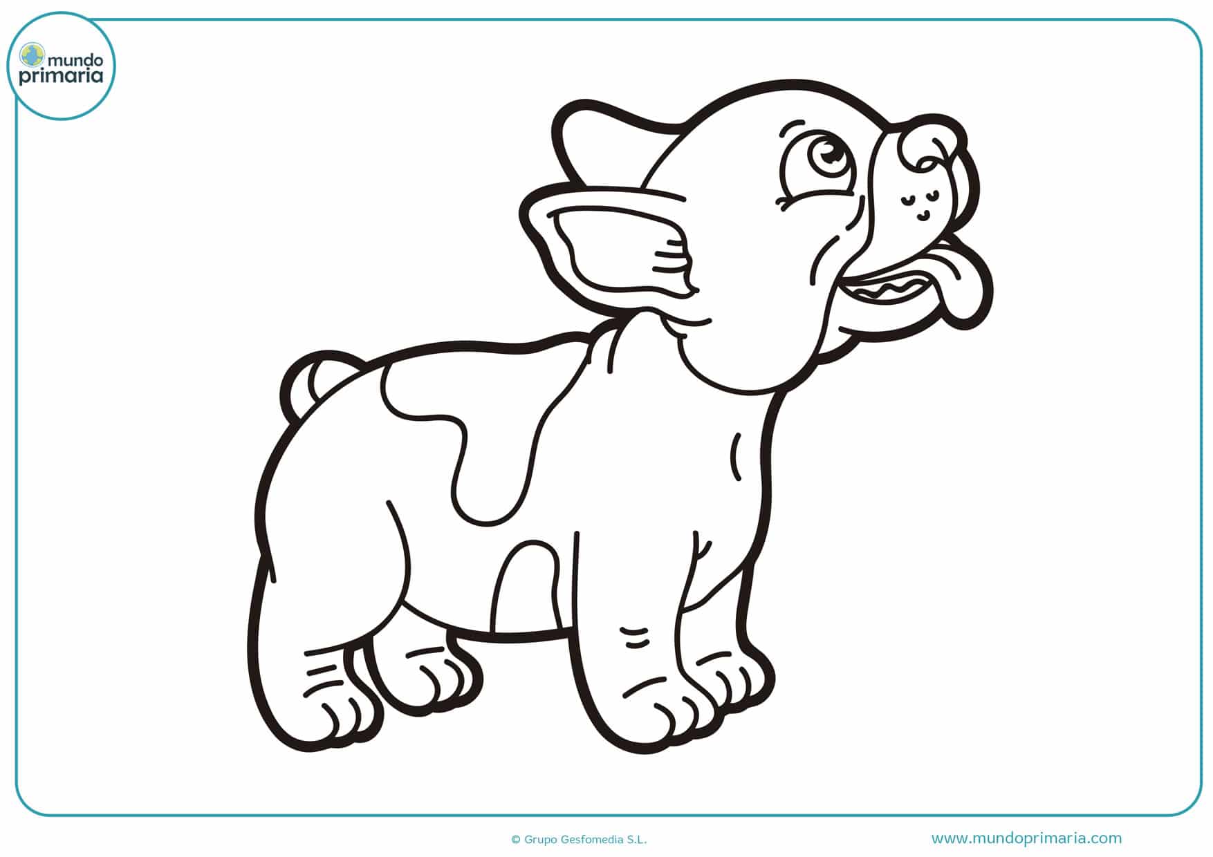 ▷ Dibujos de Perros para Colorear (A Lápiz y Fáciles)