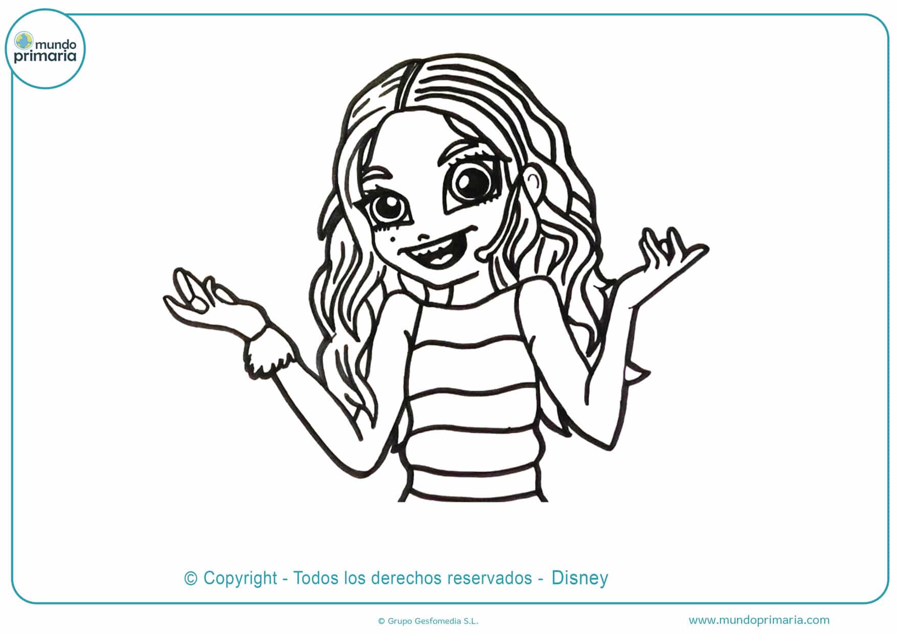 dibujos para colorear de soy luna nada de perfectas