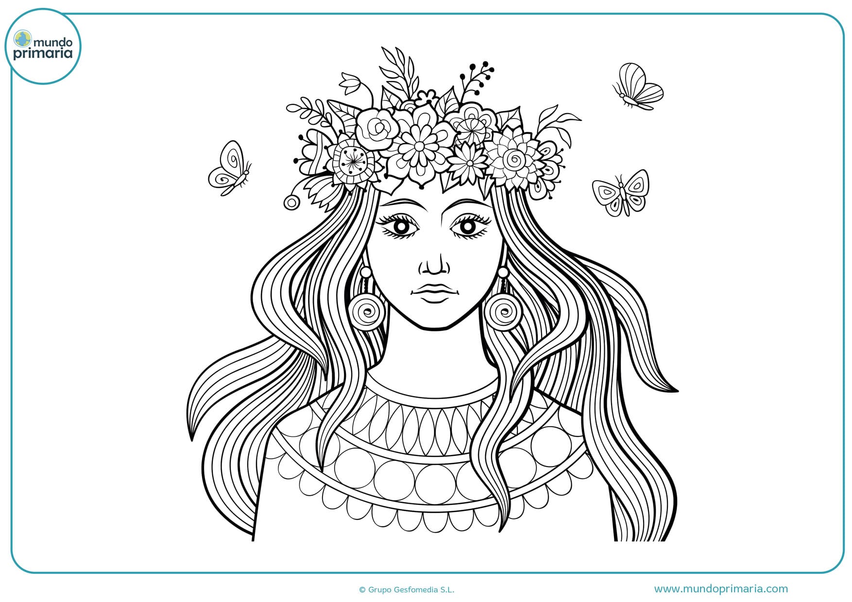 ▷ Dibujos de Personas para Colorear 【Fáciles de Imprimir】