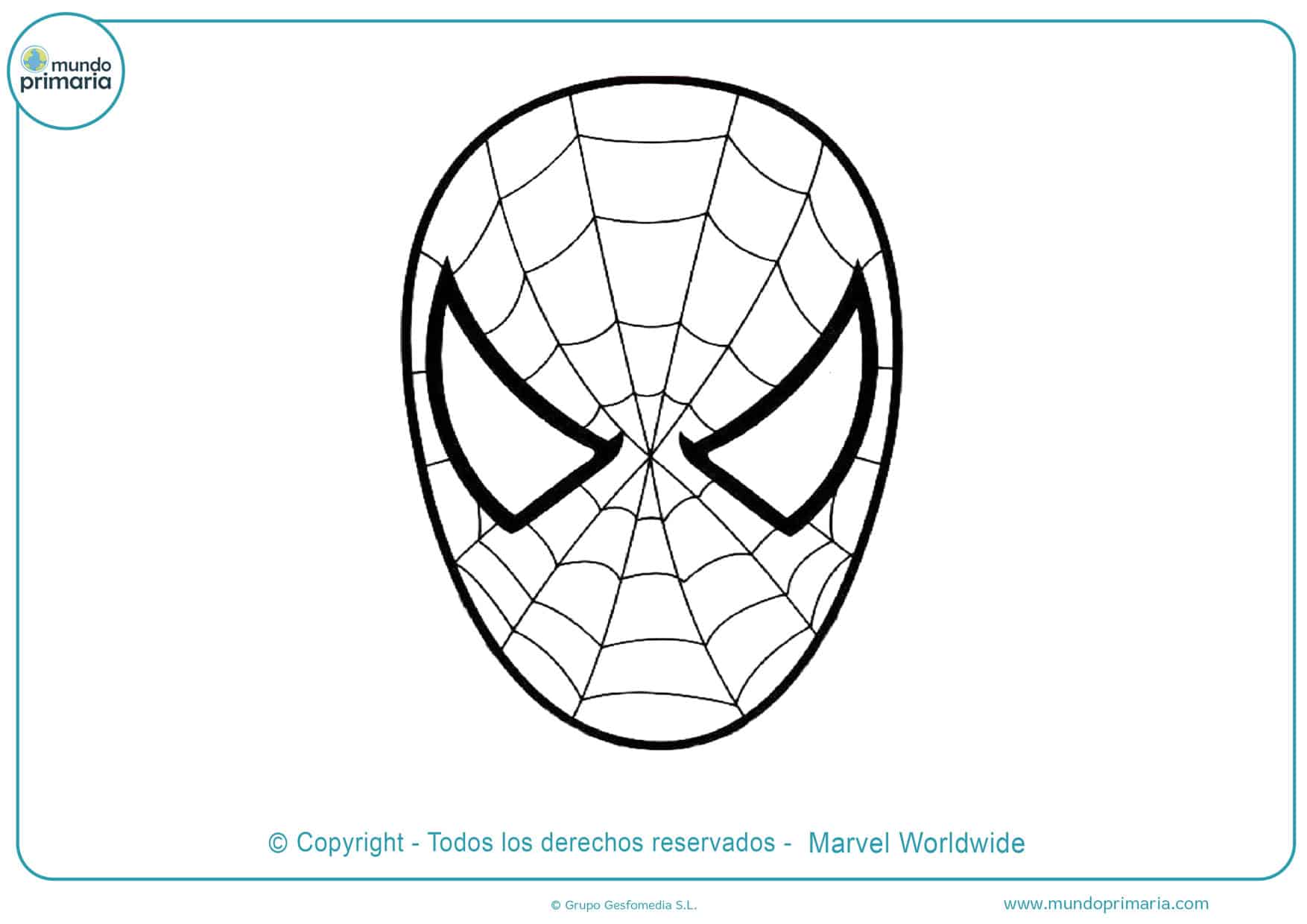 ▷ Spiderman para Colorar e Imprimir Gratis