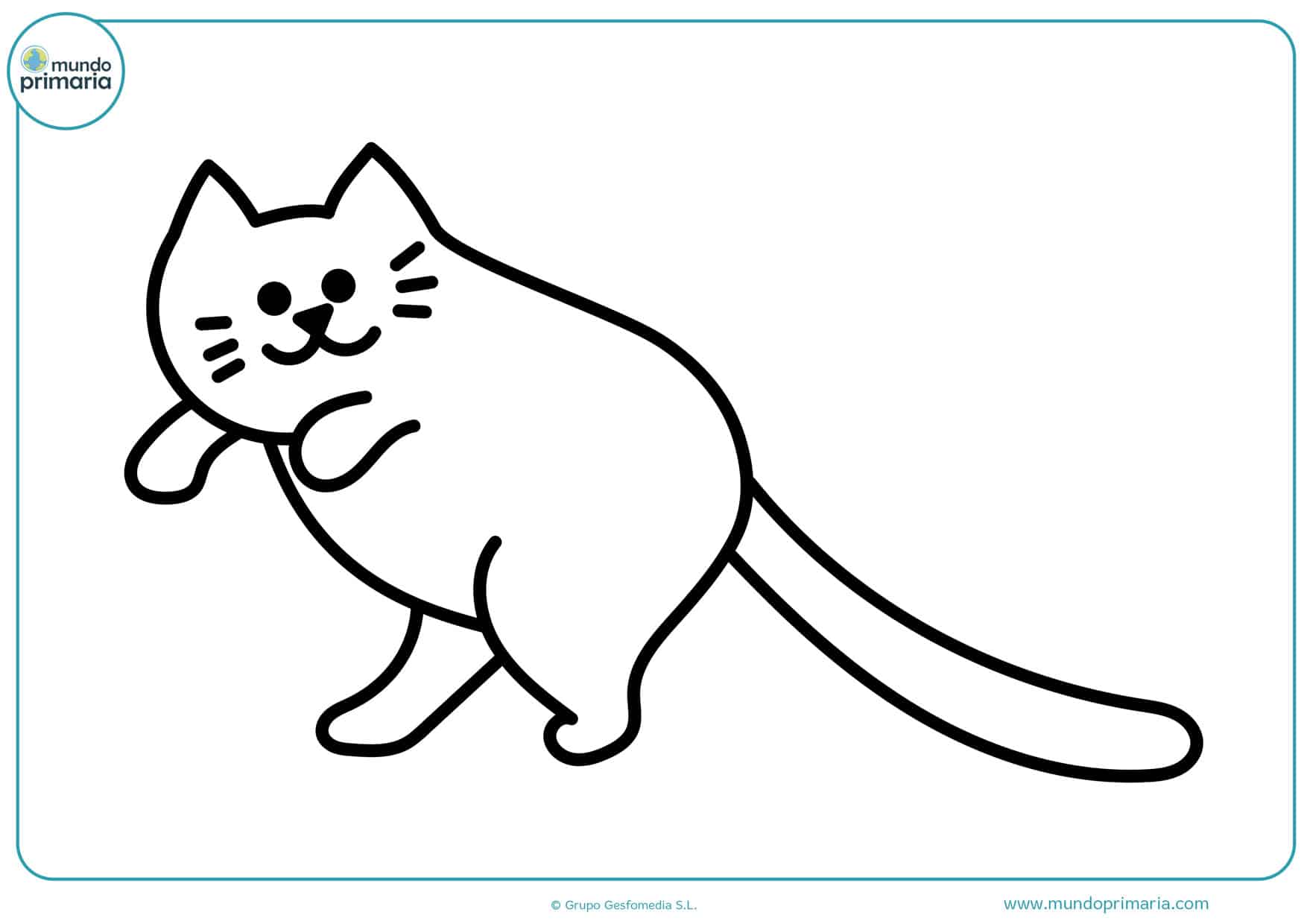 Dibujos para Colorear Online y Gratis: Pintar perro y gato