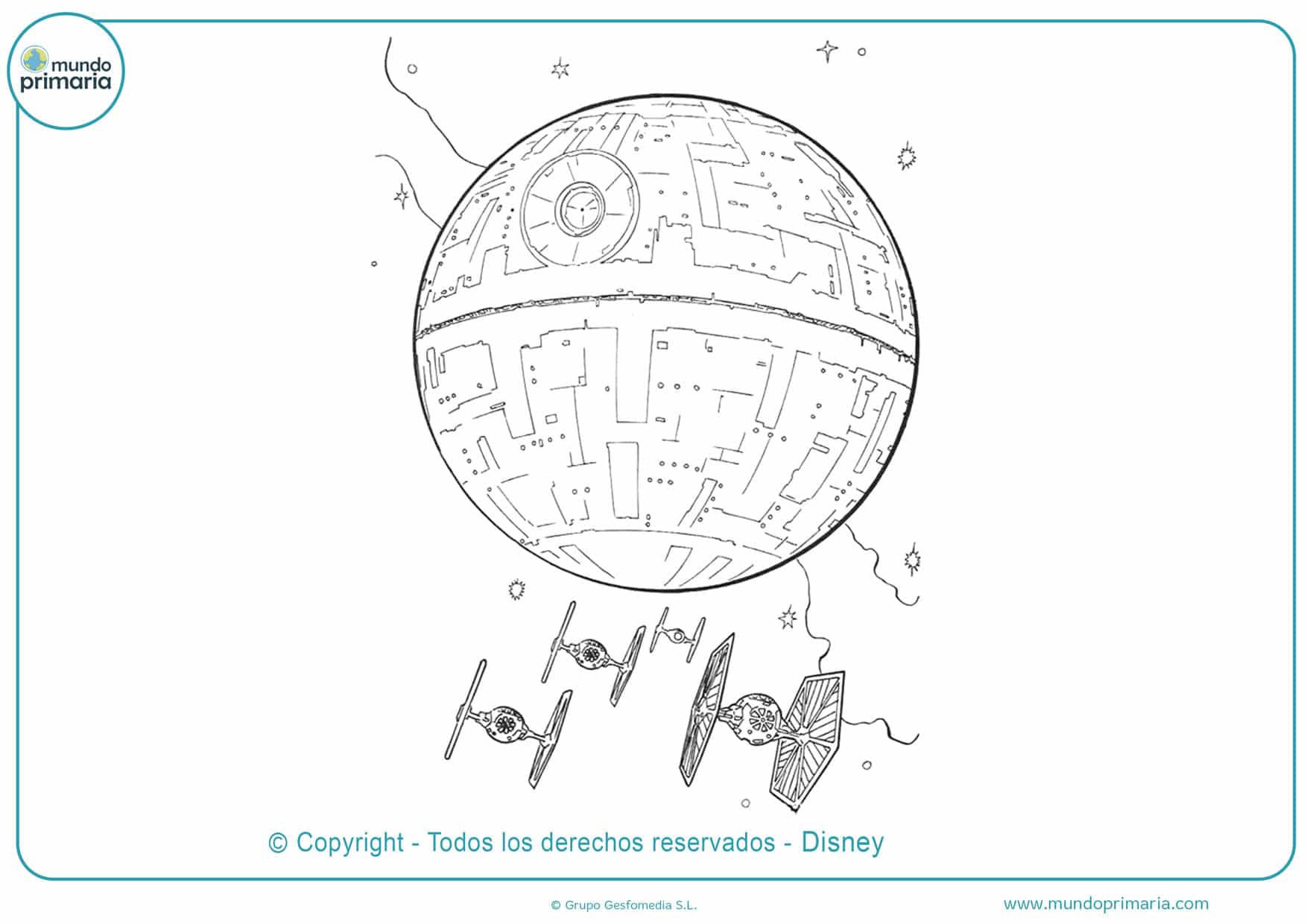 star wars para colorear