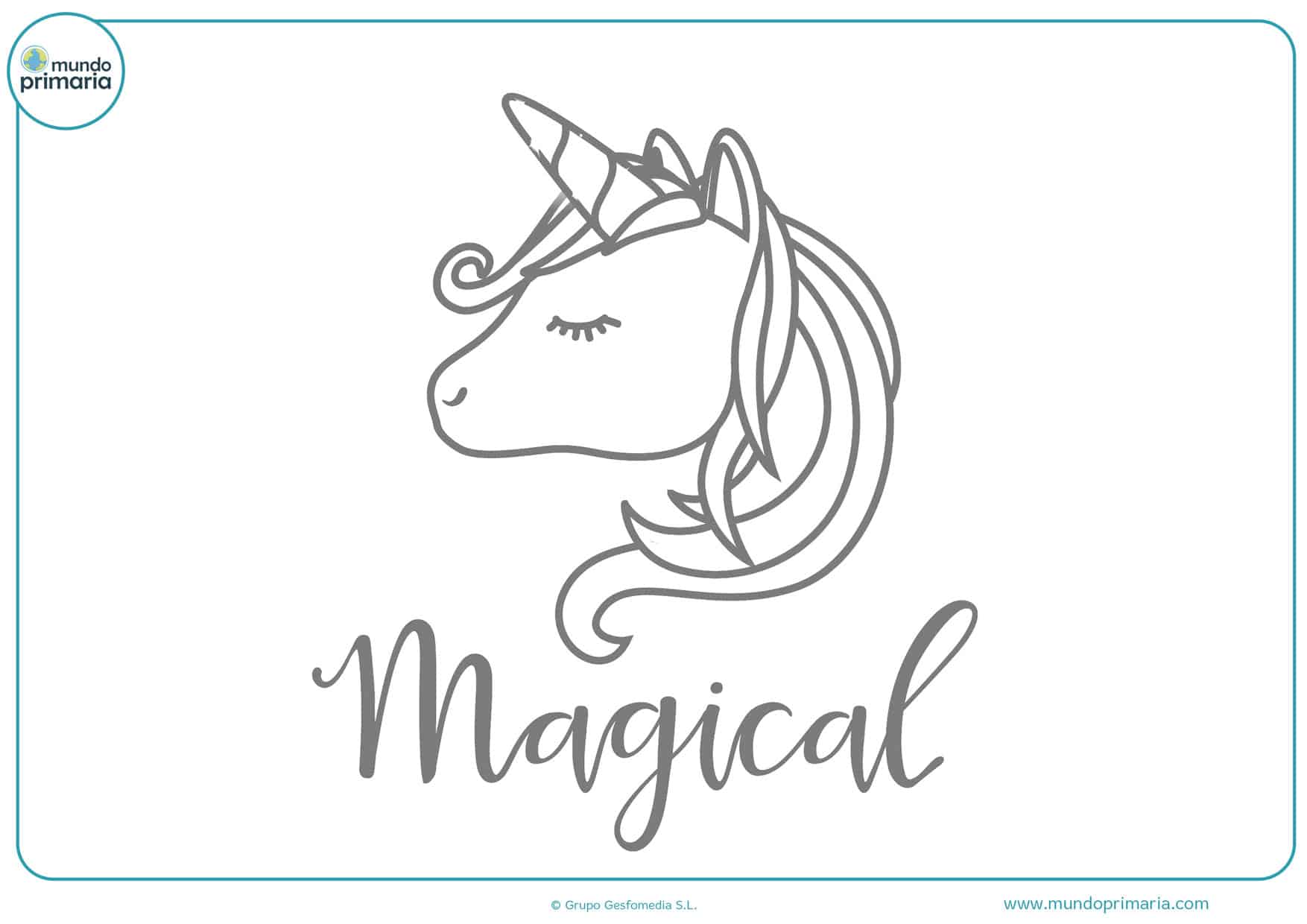 dibujos para colorear de unicornios kawaii