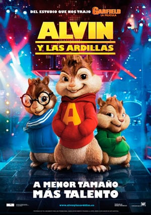 muñeco alvin y las ardillas