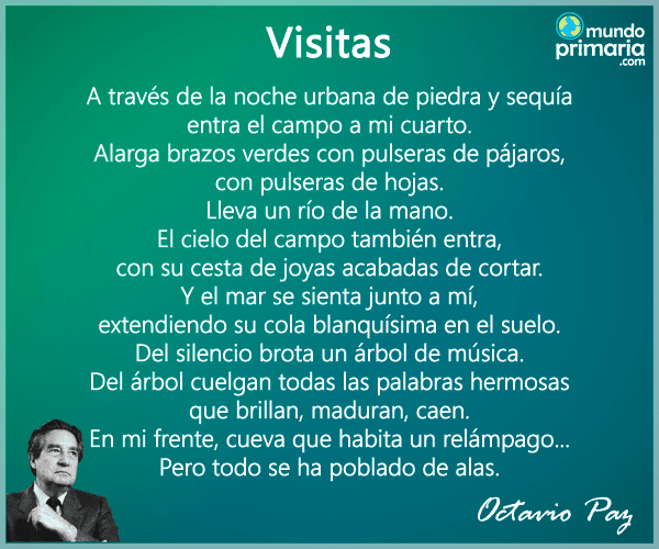 ▷ Poemas de Octavio Paz 【Cortos, de Amor y más】