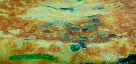 tortilla de calabacin