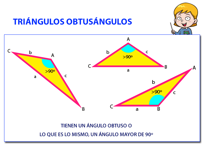 Triángulos obtusángulos