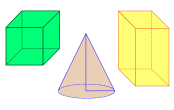 Cuerpos Geometricos Para Imprimir Ejercicios Area Y Volumen