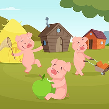 Cuento De Los Tres Cerditos