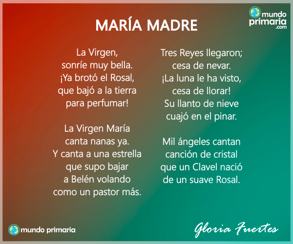 Poemas de Navidad para niños.