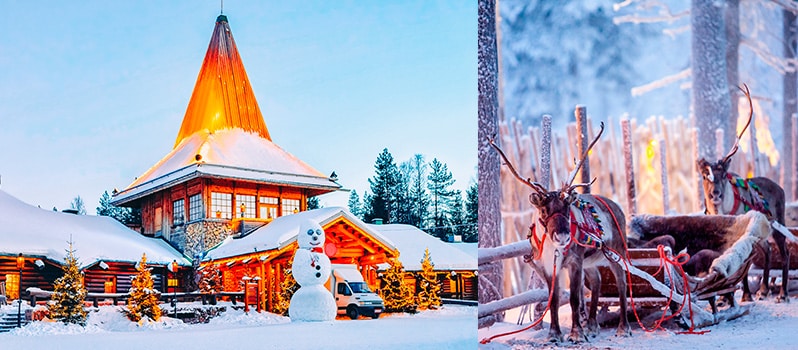 Viajar Familia Rovaniemi Finlandia