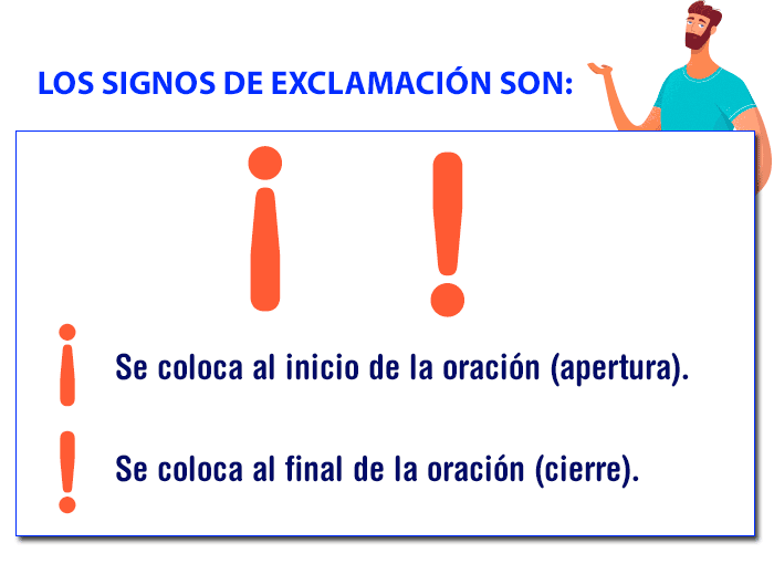 Signos Exclamación