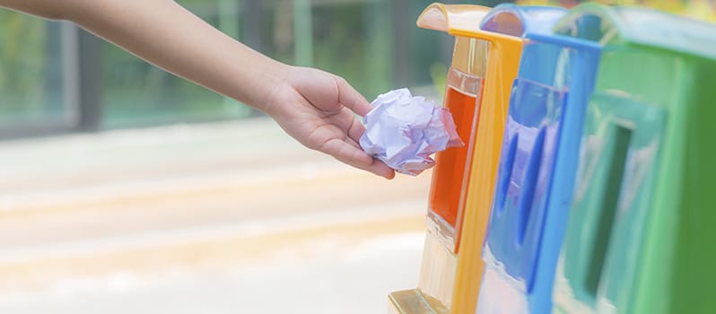 Reciclaje De Papel Y Cartón Niños