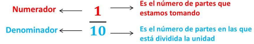 Números decimales y fracciones en Primaria