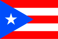 Puerto Rico Bandera América