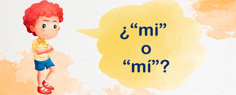 Cómo escribir mi para niños