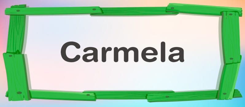 Cuál es el significado de Carmela