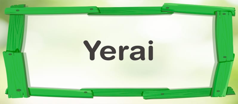 Cuál es el significado de Yerai