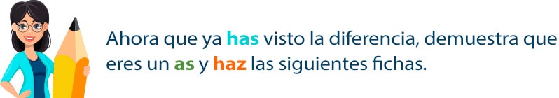 Diferencias entre Has y Haz
