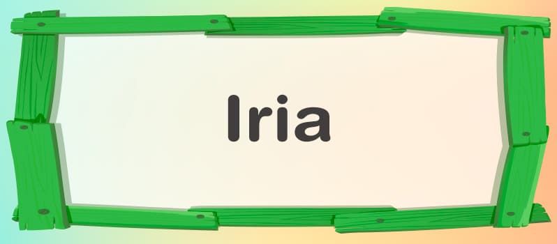Iria significado