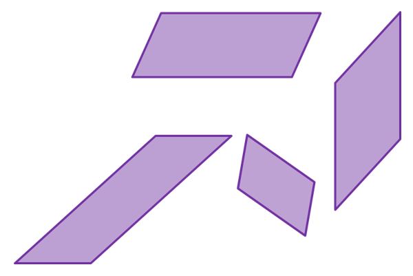 Paralelogramos para niños de primaria