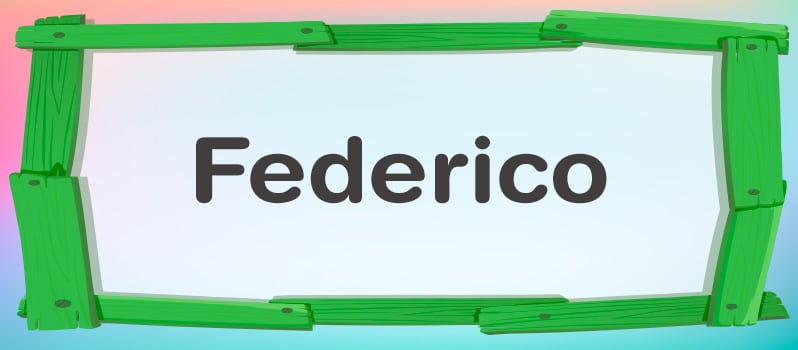 Qué significa Federico