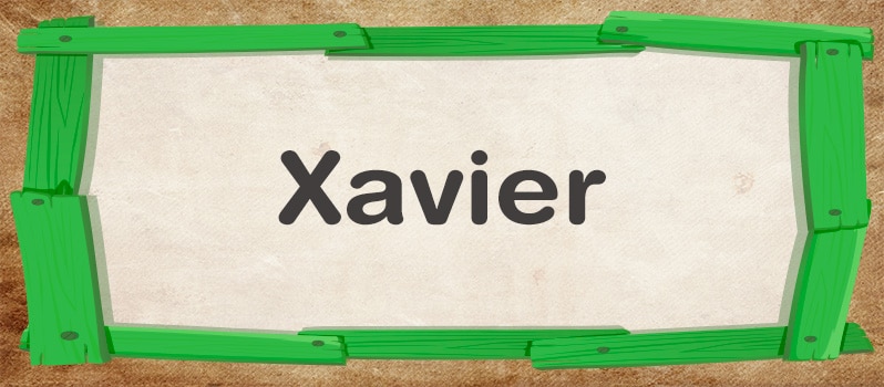 Qué significa Xavier