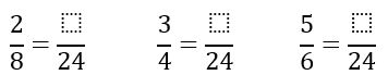 Simplificación de fracciones en primaria