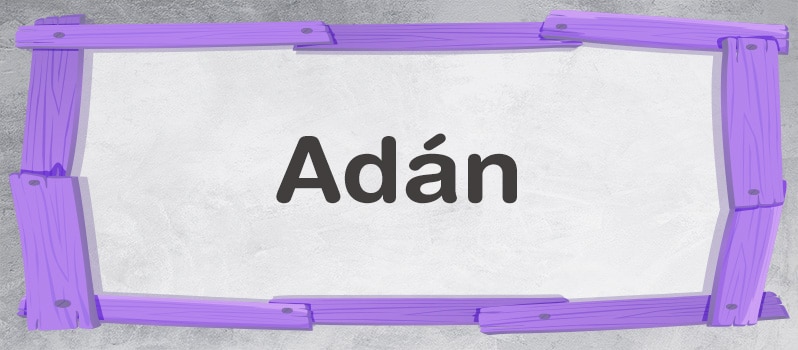 Adán significado