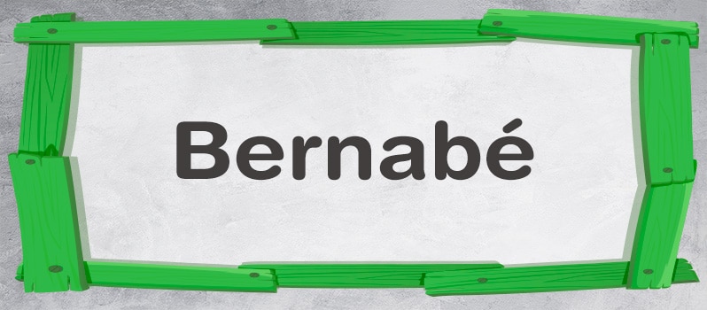 Bernabé significado