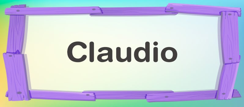 Claudio significado
