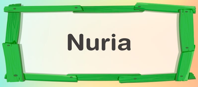 Cuál es el significado de Nuria