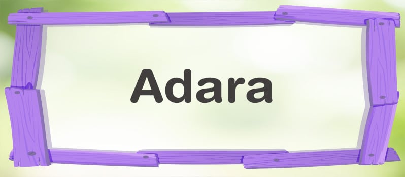 Nombre Adara significado